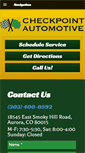 Mobile Screenshot of checkpoint-automotive.com